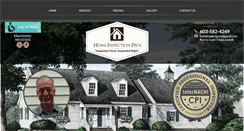 Desktop Screenshot of homeinspectionprosnh.com
